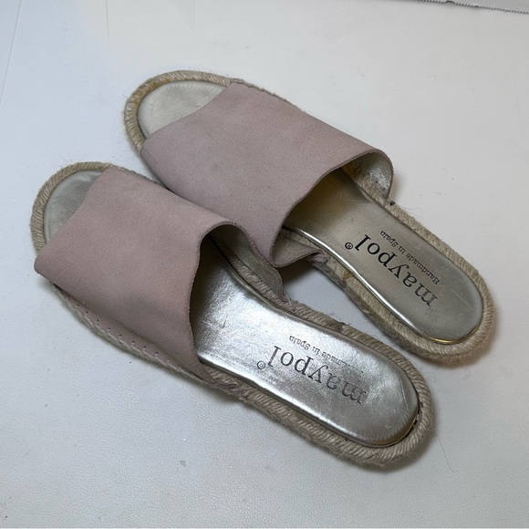 Maypol Espadrille Spain Sandals Slide Slip-On - Picture 3 of 12